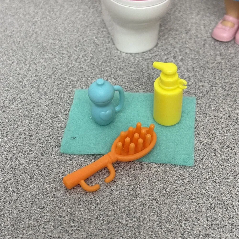 Barbie Skipper Babysitters Inc Kelly Potty Training Doll Play-set Complete